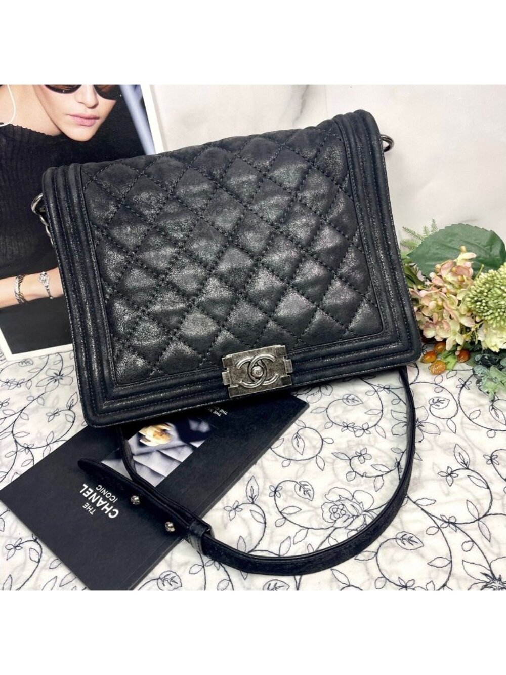 Chanel Boy Shoulder Bag Chain